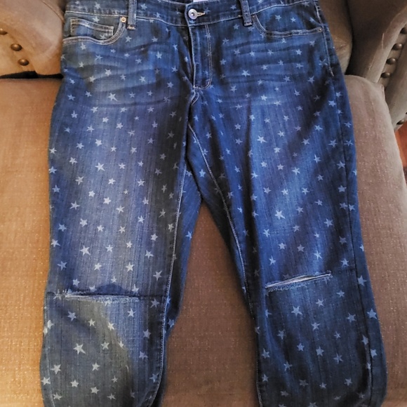 Time and Tru Denim - Precious cropped jeans